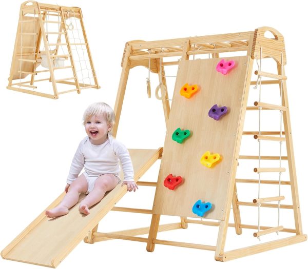 Activity Gym – Indoor/Outdoor Wooden Climber