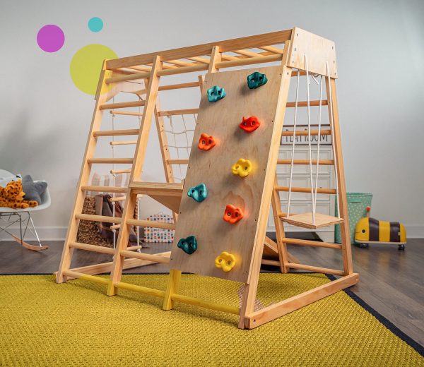 Activity Gym – Indoor/Outdoor Wooden Climber