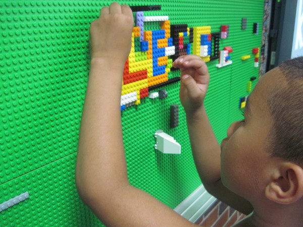 Lego Wall for Kids – 4x4 ft Play Panel with 1,000 Lego Pieces