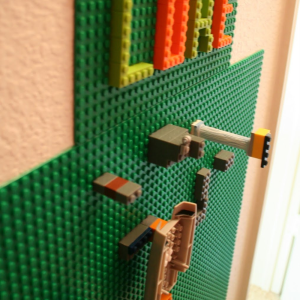 Lego Wall for Kids – 4x4 ft Play Panel with 1,000 Lego Pieces